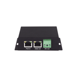 [WI-POE31S] Splitter PoE / 1 Puerto PoE Entrada / 1 Puerto Salida Datos / 1 Salida de 12 Vcc, 2A / Presupuesto PoE 30W / | WI-POE31S