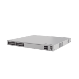[S310-24PN4X] Switch de Distribución/Core Gigabit Administrable PoE Capa 3 / 24 puertos 1000/2.5Gbps (PoE) / 4 Puertos 10GE SFP+ Uplink / ERPS / Rutas Estáticas / iStack / PoE Perpetuo / 400W / Administración Nube Gratis | S310-24PN4X