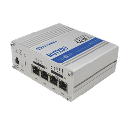 [RUTX09] Router Industrial LTE(4.5G) Cat6, 4 puertos Gigabit, Doble ranura SIM, GNSS | RUTX09