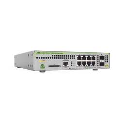 [AT-GS970M/10PS-R-10] Switch PoE+ Administrable CentreCOM GS970M, Capa 3 de 8 Puertos 10/100/1000 Mbps + 2 SFP Gigabit, 124 W | AT-GS970M/10PS-R-10