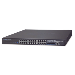 [SGS-6341-24T4X] Switch Administrable Capa 3, 24-Puertos 10/100/1000T + 4-Puertos 10G SFP+, Apilable | SGS-6341-24T4X