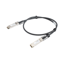 [LP-DAC-100G-1M] Cable DAC QSFP28 de 100 Gbps a 100 Gbps / Passive Direct Attach Copper Twinax Cable / Longitud: 1 metro | LP-DAC-100G-1M