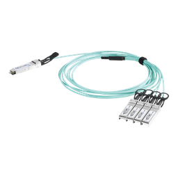 [LP-AOC-40G-4X10G-1M] Cable AOC QSFP+ de 40 Gbps a 4x 10 Gbps / Cable de fibra óptica Activo / Longitud: 1 metro | LP-AOC-40G-4X10G-1M