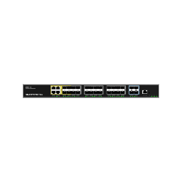 [GWN7831] Switch de Agregación Capa 3 / 4 Puertos Gigabit Ethernet / 24 Puertos Gigabit SFP / 4 Puertos 10Gigabit SFP+ / QoS Integrada / Soporte IPv6 e IPv4 / Seguridad Avanzada / Stacking / | GWN7831