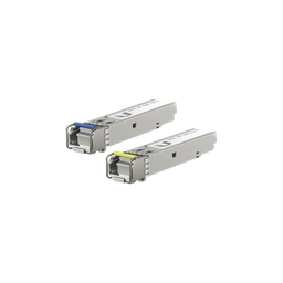 [UF-SM-1G-S] UFiber Módulo SFP, transceptor MiniGibic MonoModo 1.25 Gbps, distancia 3km, un conector LC, incluye 2 tranceptores | UF-SM-1G-S