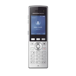 [WP822] Teléfono WiFi portátil empresarial con 2 lineas y cuentas SIP, Bluetooth y botón Push-to-talk | WP822