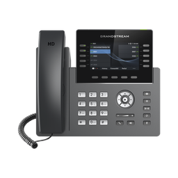 [GRP-2615] Teléfono IP Wi-Fi, Grado Operador, 10 líneas SIP con 5 cuentas, pantalla a color 4.3", puertos Gigabit, Bluetooth, PoE, codec Opus, IPV4/IPV6 con gestión en la nube GDMS | GRP-2615