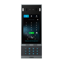 [I67] Videoportero SIP i67, Reconocimiento Facial, 2 relevadores, Teclado retroiluminado, anti-vandálico, IP66 y IK07, PoE | I67