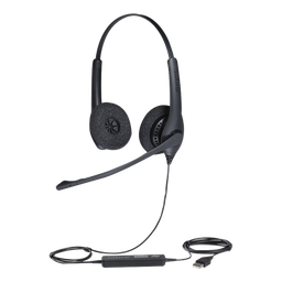 [BIZ-1500-DUO-USB] Jabra Biz 1500 Duo, auricular profesional con cancelación de ruido, ideal para contact center con conexión USB (1559-0159) | BIZ-1500-DUO-USB