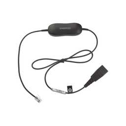 [GN-1200-S] Jabra GN1200 cable con conexión QD y RJ-9 (88001-99) | GN-1200-S