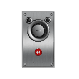 [A12V] Video/ Intercomunicador IP, Altavoz 10W, 2 relevadores con botón para llamada, anti-vandálico, IP66 e IK10, PoE | A12V