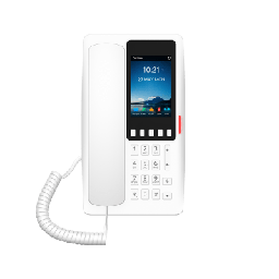 [H6WW] Teléfono IP Wi-Fi Hotelero con PoE, Puerto USB de Carga y Pantalla LCD de 3.5" | H6WW