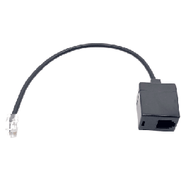 [T03] Cable Adaptador para Diademas Modelo HT301, HT302 para Compatibilidad con Teléfonos Grandstream, Yealink | T03