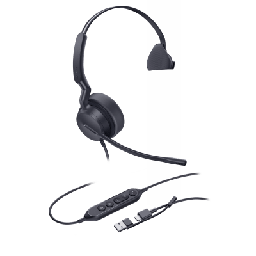 [UH42-MONO-TEAMS-USB-C/A] Diadema Alámbrica Yealink UH42 Mono con Audio HD y Conectividad USB-C/A Certificada con Microsoft Teams | UH42-MONO-TEAMS-USB-C/A