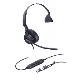 [UH46-MONO-TEAMS-USB-C/A] Diadema Alámbrica Yealink UH46 Mono USB-C/A Certificada con Microsoft Teams | UH46-MONO-TEAMS-USB-C/A