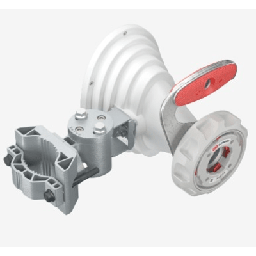 [HG4-TP-A45] Antena Horn Asimétrica 5 GHz / 17 dBi de Ganancia / Patrón Asimétrico 45° / TwistPort™ Waveguide / IP55 / Montaje UBR / Para Plataformas Inalámbricas Compatibles | HG4-TP-A45