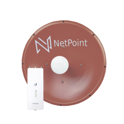 [AFNP3KIT] Kit de radio AF5XHD con antena NPTR3 de 37 dBi , Frecuencia (4.9-6.2 GHz), incluye jumper, ideal para distancias de hasta 80 km | AFNP3KIT
