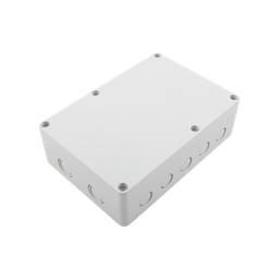 [TXG-01-11] Gabinete Plástico para Exterior (IP65) de 180 x 125 x 57 mm Cierre por Tornillos. | TXG-01-11