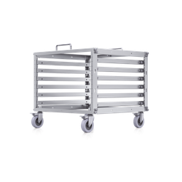 [U-RACK-6U-TL] Rack Abierto 6U Compacto y Apilable sin Herramientas para Equipos UniFi, Ensamblaje Toolless, Ruedas con Seguro y Expansión a 12U con Kit de Apilado | U-RACK-6U-TL