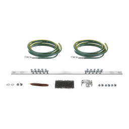 [RGRKCBNJEJY] Kit de Puesta a Tierra con dos Jumpers 6 AWG y Barra de Conexiones de 20 Orificios, para Rack de 19in | RGRKCBNJEJY