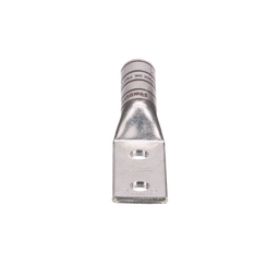 [LCC500-12-6] Zapata de compresión LCC500-12-6 para cal. 500 Kcmil, Doble barreno para tornillo prisionero de 1/2, Espaciado de orificios 44.5mm, 1 Pz | LCC500-12-6