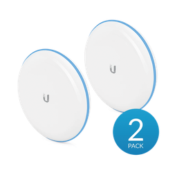 [UBB] Kit UniFi Building Bridge de 1+ Gbps en 60 GHz con radio redundante en 5 GHz, alcance de hasta 500 m | UBB