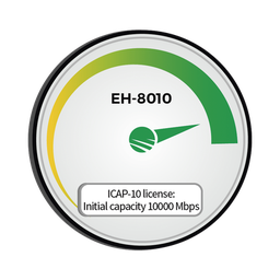 [EH-ICAP8010-10000] Capacidad inicial 10,000 Mbps (10Gbps) para EH-8010 | EH-ICAP8010-10000