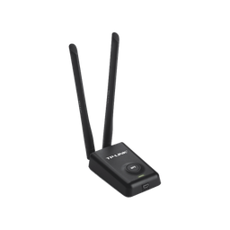 [TL-WN8200ND] Adaptador de alta potencia USB  inalámbrico/ WiFi N 300 Mbps / Frecuencia de 2.4 GHz / 2 Antenas Externas de 5 dBi / Compatibilidad Windows y Linux | TL-WN8200ND