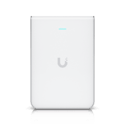[U7-PRO-WALL] Punto de Acceso WiFi 7 Con Diseño de Pared, Tribanda en 2.4, 5 y 6 GHz, Hasta 10.688 Gbps, Puerto Ethernet 1/2.5 GbE, 300+ Clientes Simultáneos | U7-PRO-WALL
