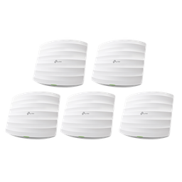 [EAP245-KIT-5] Kit de 5 Puntos de Accesso Omada doble banda 802.11ac, MU-MIMO, PoE af y PoE Pasivo, soporta hasta 100 clientes, hasta 1350 Mbps. | EAP245-KIT-5