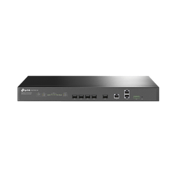 [DS-P7001-04] Delta Stream - OLT de 4 puertos GPON / Conexión de hasta 512 ONUs / 1 Puerto Gigabit RJ45 Uplink /  1 Puertos SFP+ Uplink / Fuentes Redundantes AC- DC (incluidas) / Administración desde la nube (DPMS) | DS-P7001-04