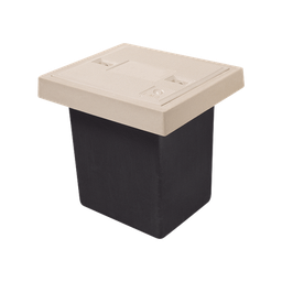 [LP-RL1TL] Registro de Telecomunicaciones L1T Ligero, 1 Tapa, Resistencia 2.5 Toneladas, Uso Peatonal | LP-RL1TL