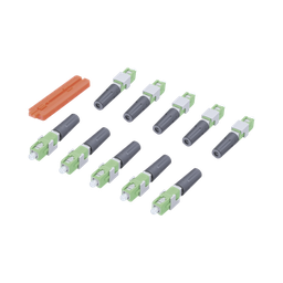 [SCAPCMCS10] Conector Mecánico Monomodo SC/APC Pre-pulido 3 mm (Bolsa con 10 Piezas) | SCAPCMCS10