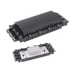 [LP-SCH96-3] Caja de Distribución de Fibra Óptica Horizontal, hasta 96 Empalmes, Exterior IP68, 3 Puertos de Entrada y Salida | LP-SCH96-3