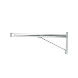 [LP-BDE-060-D] Brazo de Extension 60 cm con Herraje Tipo D Pequeño | LP-BDE-060-D