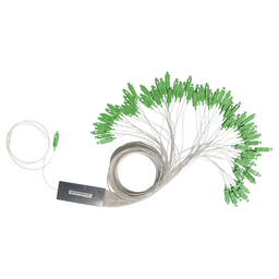 [TM-PLC-1X64APC] Splitter (Divisor Óptico) tipo PLC, 1x64, conectores SC/APC | TM-PLC-1X64APC