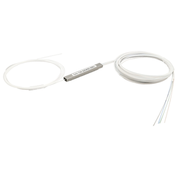 [TM-PLC-1X4WOC] Splitter (Divisor Óptico) tipo PLC, 1x4, para fusión (sin conectores) | TM-PLC-1X4WOC