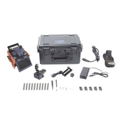 [915FS-KIT1] Fusionadora de Fibra Óptica de Alineación Activa por Revestimiento con 4 Motores con Pérdida Típica (SM); 0.02 dB (MM); 0.04 dB) con Pantalla Touch / Capacitación Básica Virtual Gratuita | 915FS-KIT1
