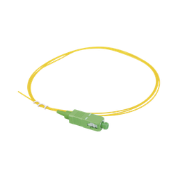 [LP-FO-SCA-01] Pigtail de Fibra Óptica Monomodo SC/APC, Simplex de 1 Metro (3.28 Pies) | LP-FO-SCA-01