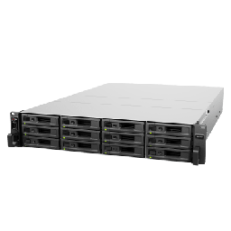 [RX1225RP] Unidad de Expansión Synology RX1225RP | 12 Bahías para Unidades 3.5" y 2.5" SATA HDD/SSD | Intercambio en Caliente | Fuente de Alimentación Redundante | Compatible con Synology DSM . | RX1225RP