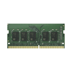 [D4NESO-2666-4G] Módulo de Memoria DDR4 ECC Unbuffered SODIMM | 4GB | 2666 MHz | Compatible con Series FS, 21, 20, 19, 18 y 17 de Synology. | D4NESO-2666-4G