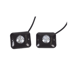 [X1212W] Estrobos Ocultos de 12 LED, Color Claro | X1212W