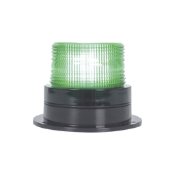 [X126G] Burbuja Brillante de Larga Vida Útil, con 8 LEDs Color Verde, Domo Verde, 12Vcd | X126G