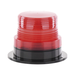 [X127R] Burbuja Brillante de Larga Vida Útil, con 8 LEDs Color Rojo, Domo Rojo, 110 Vca | X127R