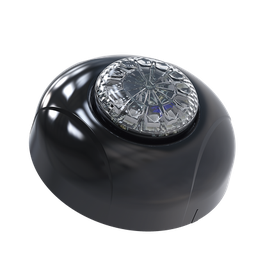 [SPF12RB] Estrobo Oculto de 12 LED, Brida negra, 12 Vcd, Rojo/Azul, Lente transparente | SPF12RB