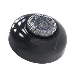 [SPF12W] Estrobo Oculto de 12 LED, Brida negra, 12 Vcd, Clara, Lente transparente | SPF12W