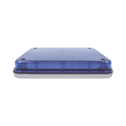 [X-LTE-515-B] Luz de advertencia de 9x7", Color Azul, Ideal para Ambulancias | X-LTE-515-B
