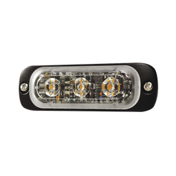 [SP3B] Luz Auxiliar de 3 LED, Azul, SAE, 12-24 Vcd, Lente transparente | SP3B