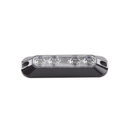 [ED3704-A] Luz Perimetral , 4 LEDs Ultra Brillantes, color Ambar | ED3704-A
