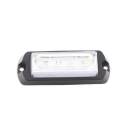 [X13AW] Luz Auxiliar Ultra Brillante de 8 LED, color Ámbar / Claro , con mica transparente. | X13AW